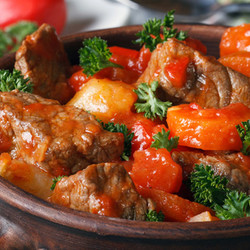 Венгерский гуляш из говядины