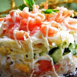 Салатик "Ленивые суши".