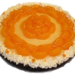 Торт шоколадно-мандариновый