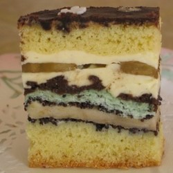 Торт Банановый с маком