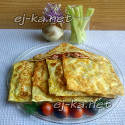 Закуска из лаваша «Гости в шоке» — сметается со стола первой