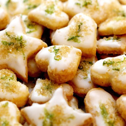 Лимонное печенье с фисташками