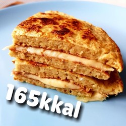 ОВСЯНО-ОТРУБЕВЫЕ БЛИНЫ С СЫРОМ