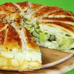 Сочный овощной пирог Щедрый фермер