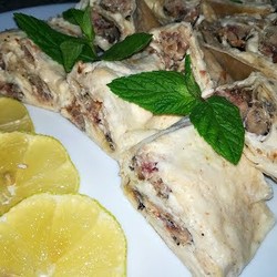 Холодная закуска из лаваша с начинкой за 5 минут/Рулет из лаваша