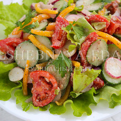 Салат «Глехурад» - ОРЕХОВАЯ ЗАПРАВКА!