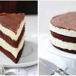 Шоколадный торт "Милка"