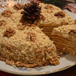 Торт ИЗ СГУЩЕНКИ «Ореховый трюфель»