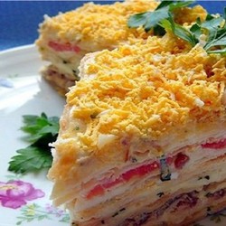 САЛАТ "НАПОЛЕОН" - 3 ВАРИАНТА, ВИДЕО