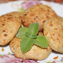 Диетическое творожное печенье на овсяных хлопьях