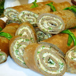 Печеночные блинчики с сырной начинкой. Просто! Быстро! Вкусно!