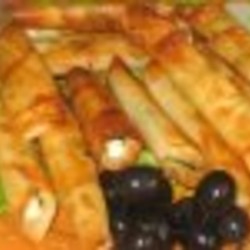 Закусочные трубочки из лаваша