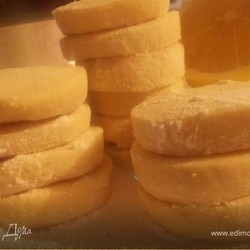 Французское лимонное печенье - без яиц