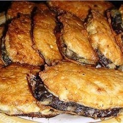 Жареные баклажаны под мясом