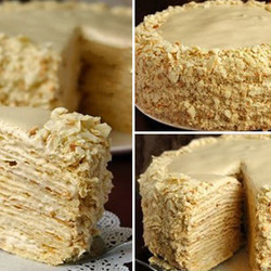Торт "Наполеон" с очень вкусным кремом - ВС