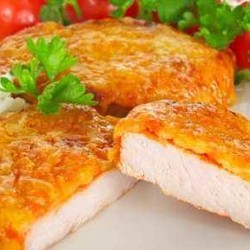 Свинина в сырной корочке