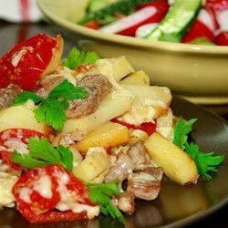 КАРТОФЕЛЬ СО СВИНИНОЙ