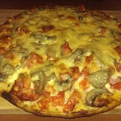 Супер быстрая пицца. Вкус, пальчики оближешь!