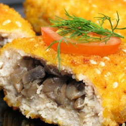 СВИНИНА (КУРИЦА) + ГРИБЫ - КРУЧЕНИКИ