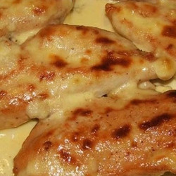 Куриная грудка запеченная в кефире