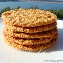 Кунжутное печенье