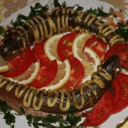 Речная форель, запеченная в духовке