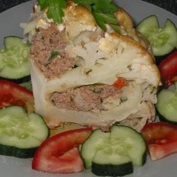 Фаршированная цветная капуста