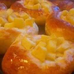 Яблочные ватрушки, пошаговый рецепт с фото