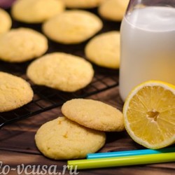 Нежнейшее лимонное печенье, которое просто тает во рту!