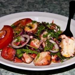 Салат из осьминога