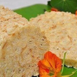 Торт "Слоеное полено"