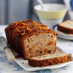 ЯБЛ.-АПЕЛЬСИНОВЫЙ КЕКС С КУРАГОЙ