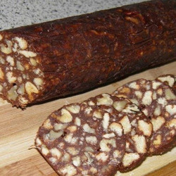 Шоколадная колбаска