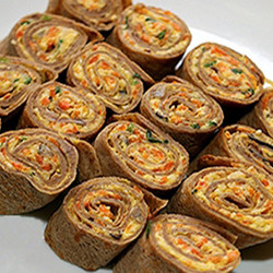 Печеночные блинчики - холодная закуска