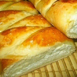 Плетенка с творожной начинкой