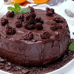 Бесподобный шоколадно-апельсиновый торт