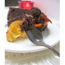 Шоколадный пудинг с ЦЕЛЫМ апельсином