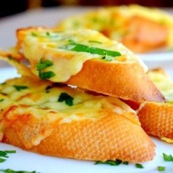 Бутерброды с чесноком и сыром. | Ленивая кухарка