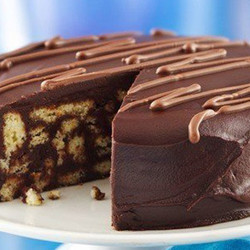 Шоколадный торт, который готовится без духовки