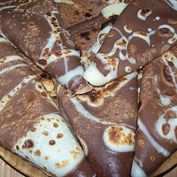 Шоколадные блинчики на молоке