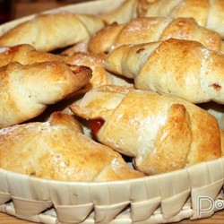 Рогалики из плавленного сыра