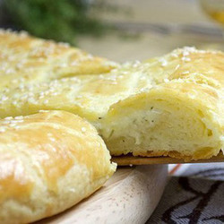 ДШ - Вкуснейшая лепешка из творожного теста с сыром