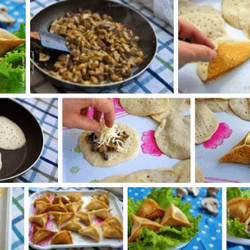 Блины — конвертики с начинкой