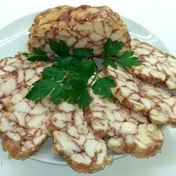 Куриный рулет "Мраморный"