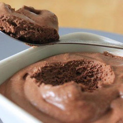 Шоколадный мусс с творогом