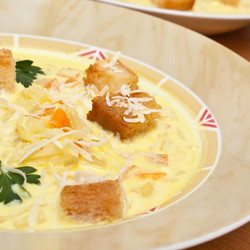 СЫРНЫЙ СУП С КУР. ФИЛЕ