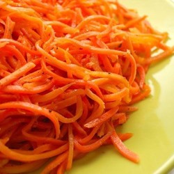 Рецепты салатов с морковью по-корейски