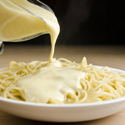 Сырная подлива для макарон