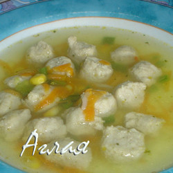 Суп куриный "Светофор" - очень быстрый