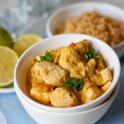 Курица в сливочном соусе с карри на Вкусном Блоге